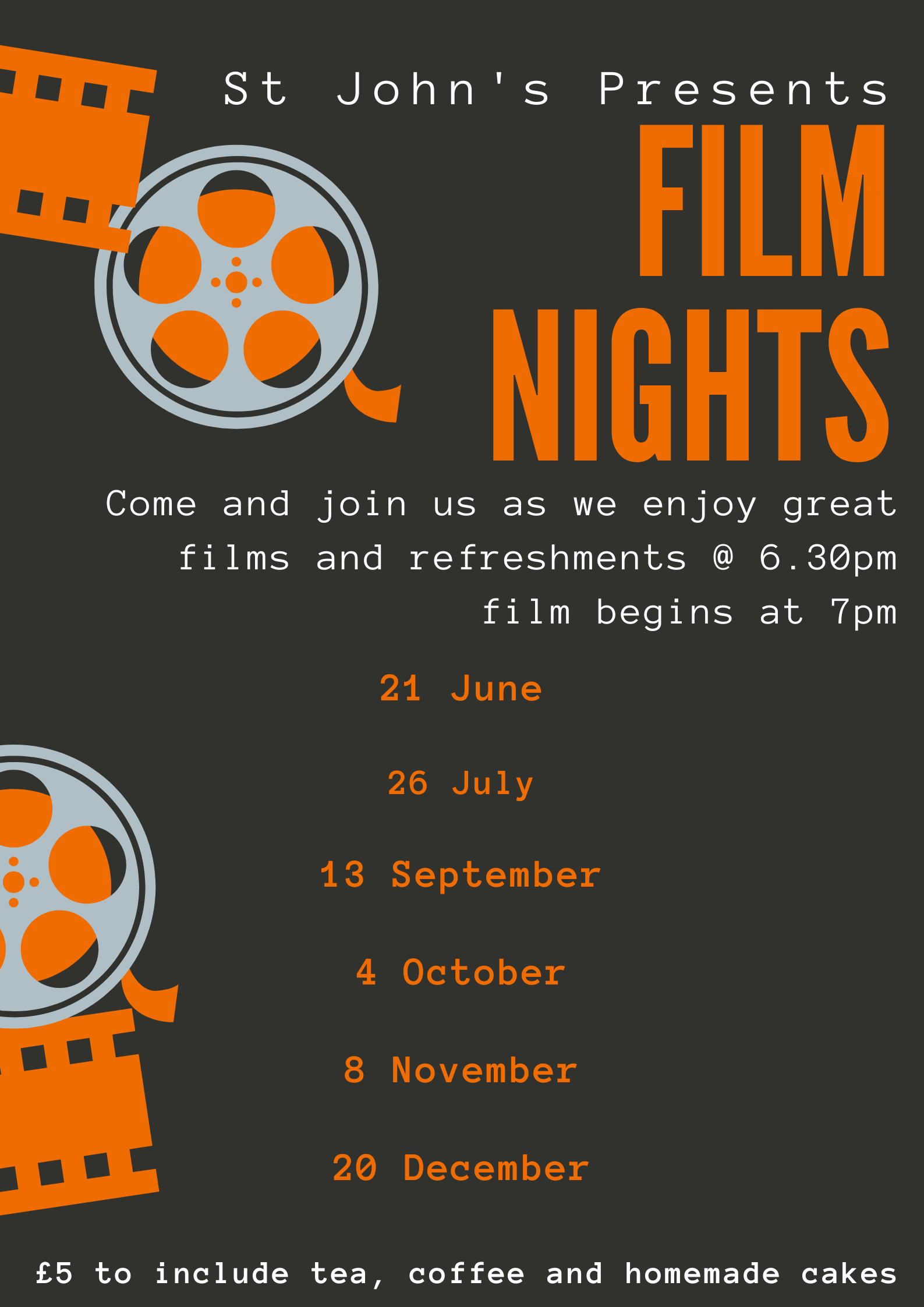 St John's Film Nights 2024